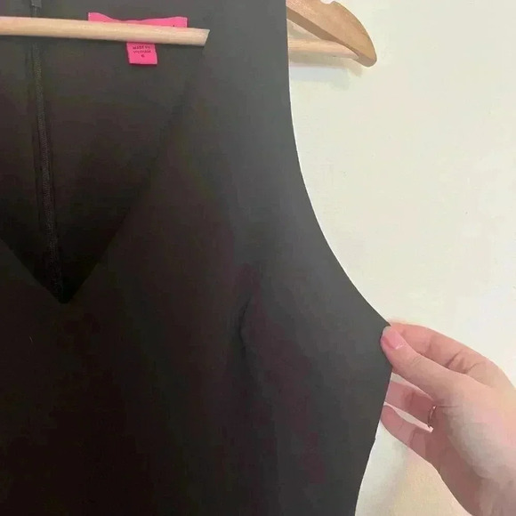 Betsy Johnson Sleeveless Ruffle Hem Dress - Picture 5 of 9